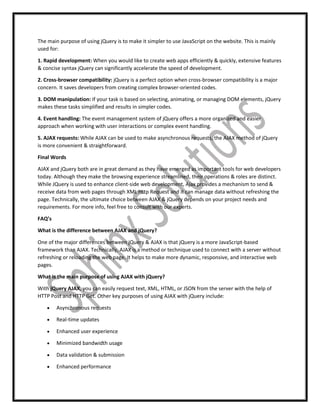 AJAX vs. jQuery What Are The Differences.pdf