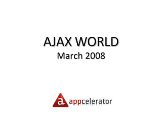 AJAX WORLD March 2008 