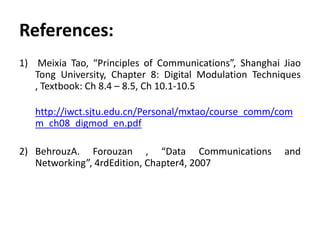 Performance Analysis Of Different Digital Modulation Scheme | PPTX