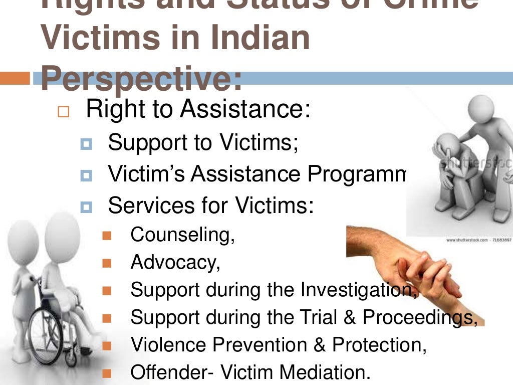 The Rights of Crime Victimsvv In vvIndian Criminal Justice System