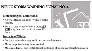 Public Storm Warning Signals Public Storm Warning Signals