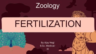 FERTILIZATION
Zoology
By Ajay Negi
B.Sc. Medical-
III
 