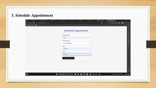 A project of doctor appoinment booking system | PPTX