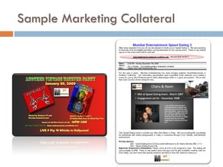 Sample Marketing Collateral
 