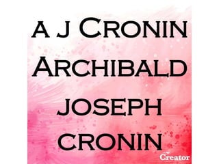 A J CRONIN.pdf
