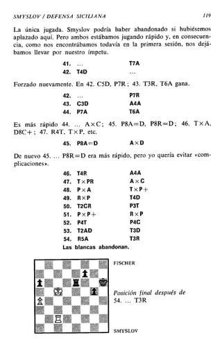[Ajedrez][chess]fischer, bobby   mis 60 partidas memorables