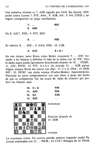 [Ajedrez][chess]fischer, bobby   mis 60 partidas memorables