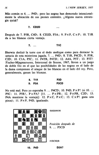 [Ajedrez][chess]fischer, bobby   mis 60 partidas memorables