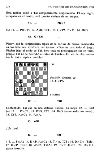 [Ajedrez][chess]fischer, bobby   mis 60 partidas memorables