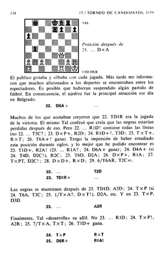 [Ajedrez][chess]fischer, bobby   mis 60 partidas memorables