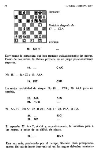[Ajedrez][chess]fischer, bobby   mis 60 partidas memorables