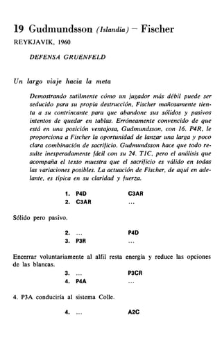 [Ajedrez][chess]fischer, bobby   mis 60 partidas memorables