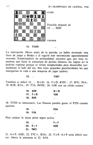 [Ajedrez][chess]fischer, bobby   mis 60 partidas memorables