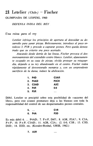 [Ajedrez][chess]fischer, bobby   mis 60 partidas memorables