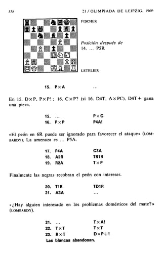 [Ajedrez][chess]fischer, bobby   mis 60 partidas memorables