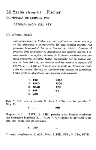 [Ajedrez][chess]fischer, bobby   mis 60 partidas memorables