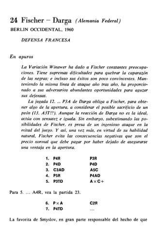 [Ajedrez][chess]fischer, bobby   mis 60 partidas memorables