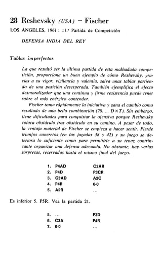 [Ajedrez][chess]fischer, bobby   mis 60 partidas memorables
