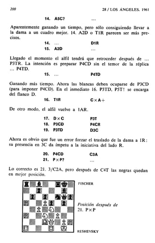 [Ajedrez][chess]fischer, bobby   mis 60 partidas memorables