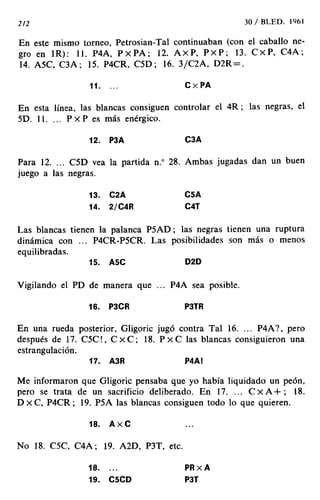 [Ajedrez][chess]fischer, bobby   mis 60 partidas memorables