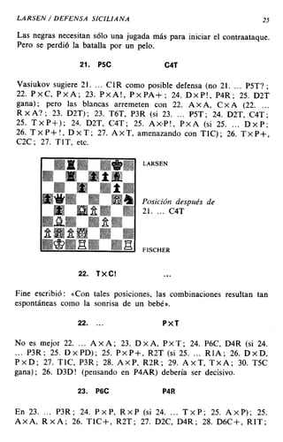 [Ajedrez][chess]fischer, bobby   mis 60 partidas memorables
