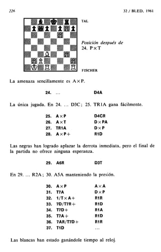 [Ajedrez][chess]fischer, bobby   mis 60 partidas memorables