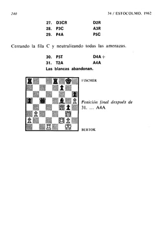 [Ajedrez][chess]fischer, bobby   mis 60 partidas memorables