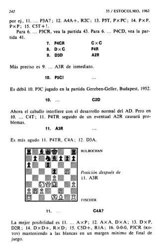 [Ajedrez][chess]fischer, bobby   mis 60 partidas memorables