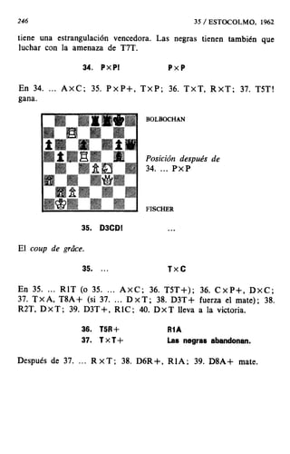 [Ajedrez][chess]fischer, bobby   mis 60 partidas memorables