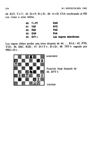 [Ajedrez][chess]fischer, bobby   mis 60 partidas memorables