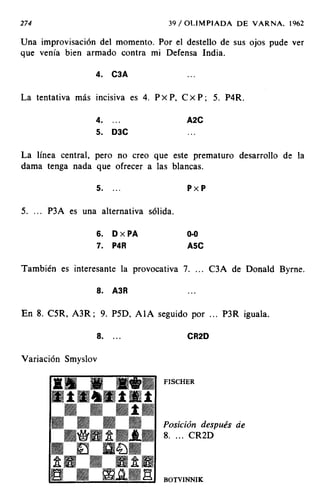 [Ajedrez][chess]fischer, bobby   mis 60 partidas memorables