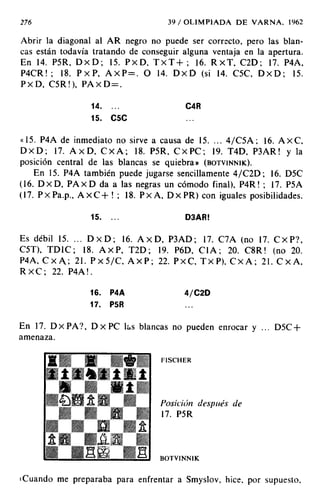 [Ajedrez][chess]fischer, bobby   mis 60 partidas memorables