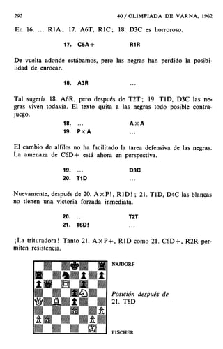 [Ajedrez][chess]fischer, bobby   mis 60 partidas memorables