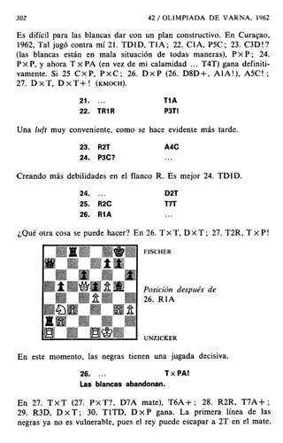 [Ajedrez][chess]fischer, bobby   mis 60 partidas memorables
