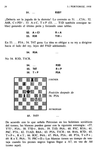 [Ajedrez][chess]fischer, bobby   mis 60 partidas memorables