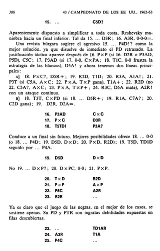 [Ajedrez][chess]fischer, bobby   mis 60 partidas memorables