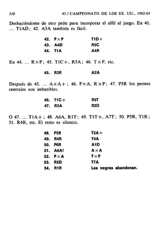 [Ajedrez][chess]fischer, bobby   mis 60 partidas memorables