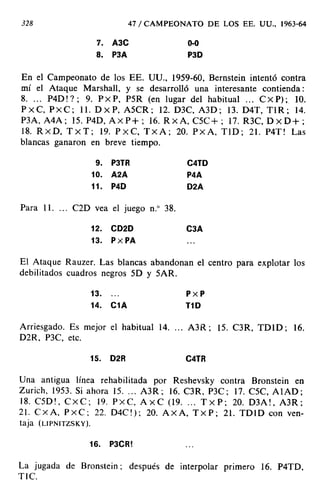 [Ajedrez][chess]fischer, bobby   mis 60 partidas memorables