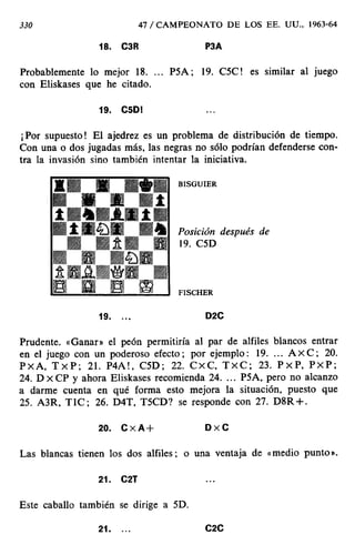 [Ajedrez][chess]fischer, bobby   mis 60 partidas memorables