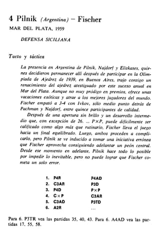 [Ajedrez][chess]fischer, bobby   mis 60 partidas memorables