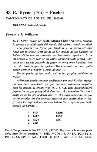 [Ajedrez][chess]fischer, bobby   mis 60 partidas memorables