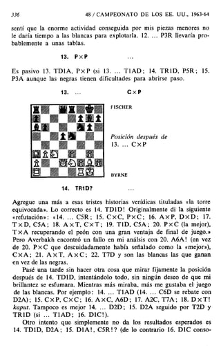 [Ajedrez][chess]fischer, bobby   mis 60 partidas memorables