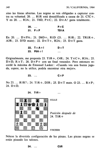 [Ajedrez][chess]fischer, bobby   mis 60 partidas memorables