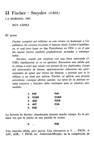 [Ajedrez][chess]fischer, bobby   mis 60 partidas memorables