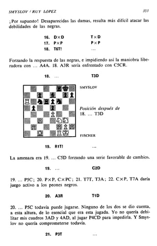 [Ajedrez][chess]fischer, bobby   mis 60 partidas memorables