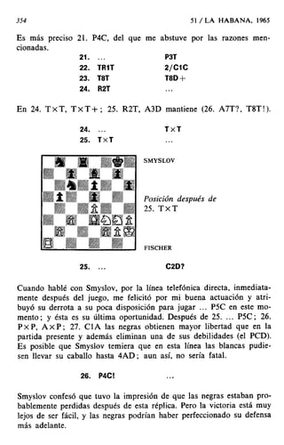 [Ajedrez][chess]fischer, bobby   mis 60 partidas memorables