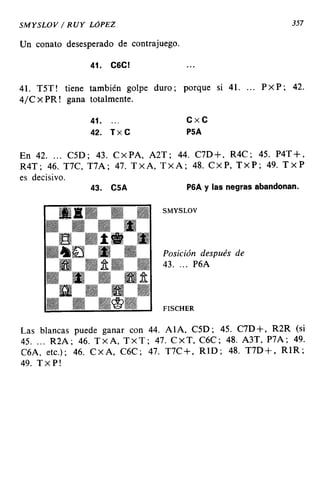 [Ajedrez][chess]fischer, bobby   mis 60 partidas memorables