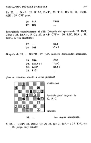 [Ajedrez][chess]fischer, bobby   mis 60 partidas memorables