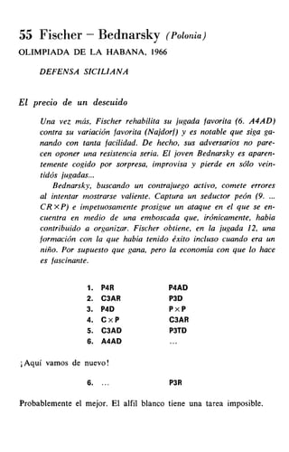 [Ajedrez][chess]fischer, bobby   mis 60 partidas memorables