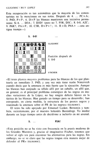 [Ajedrez][chess]fischer, bobby   mis 60 partidas memorables